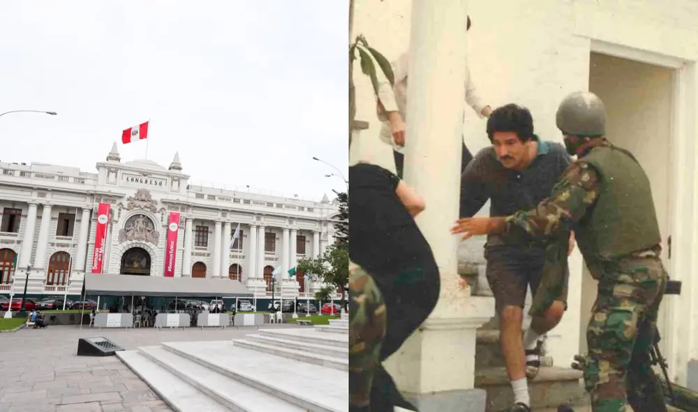 Congreso conmemorará la operación militar que permitió la liberación 72 rehenes en la embajada de Japón. Foto: composición La República Congreso conmemorará la operación militar que permitió la liberación 72 rehenes en la embajada de Japón. Foto: composición La República