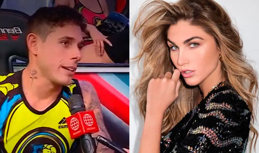 Hugo García realizó un viaje junto a su familia y Alessia Rovegno. Foto: composición Alessia Rovegno/Instagram, captura América TV.