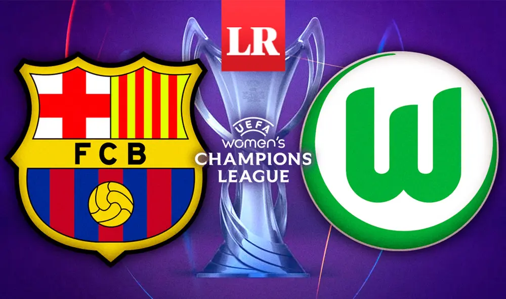Barcelona y Wolfsburgo juegan la ida por semifinales de la UEFA Champions League Femenina. Foto: composición de Gerson Cardoso/La República
