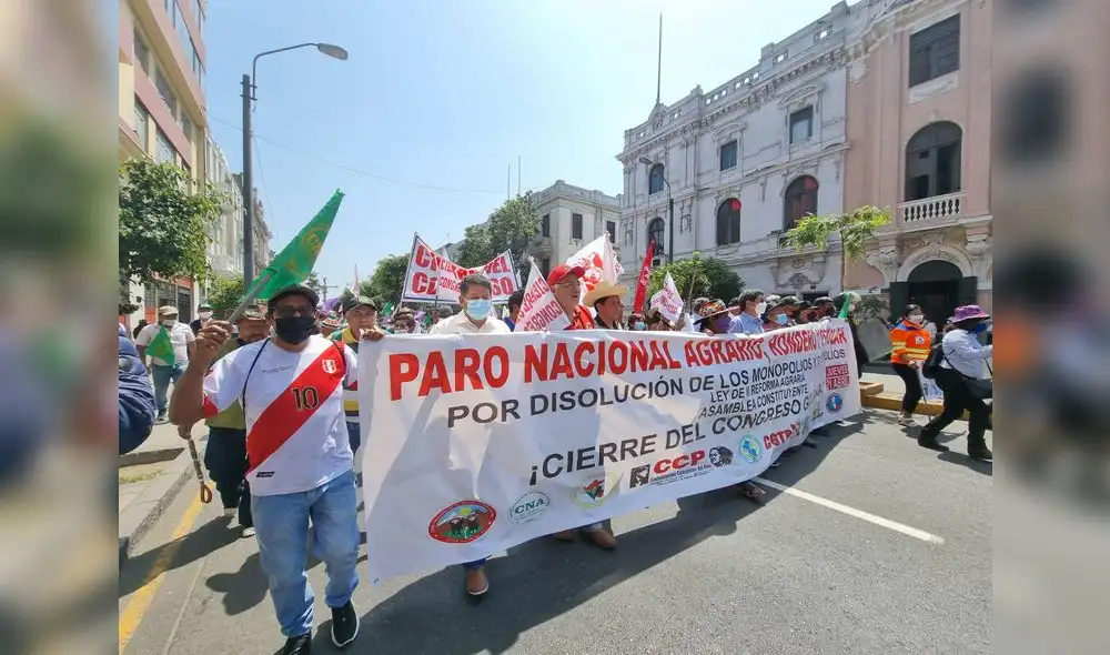 Paro agrario se desarrolló durante varios días a la espera de la mesa de diálogo con el Gobierno. Foto: URPI-LR