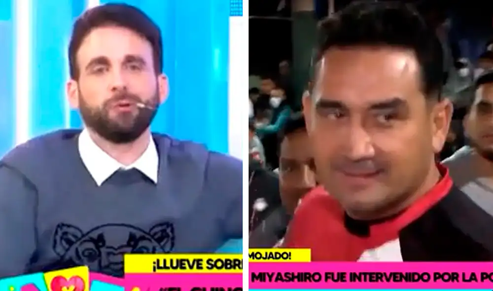 Rodrigo González opinó sobre la reacción de Víctor Hugo Dávila en el duelo de "Once Machos". Foto: captura Willax