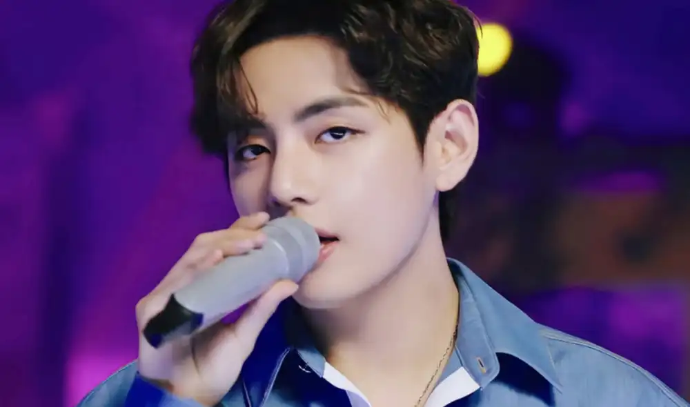 "Sweet night", tema que logra un nuevo récord para Taehyung en iTunes, fue compuesta y escrita por el idol de BTS para el drama "Itaewon class". Foto: Hybe