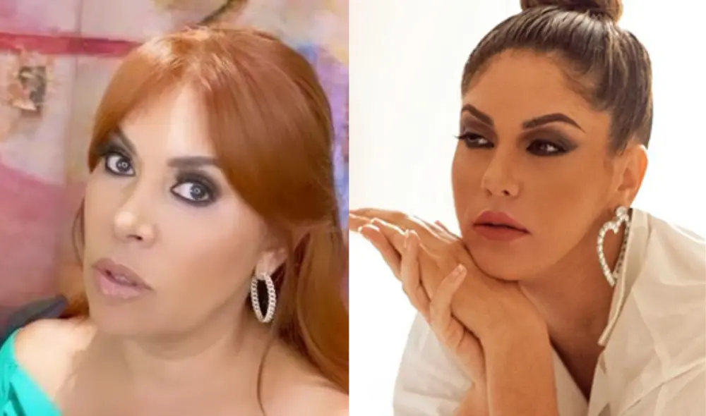 Magaly Medina desmiente haberle pagado S/ 80.000 a Tilsa Lozano. Foto: Composición LR / ATV / Instagram.