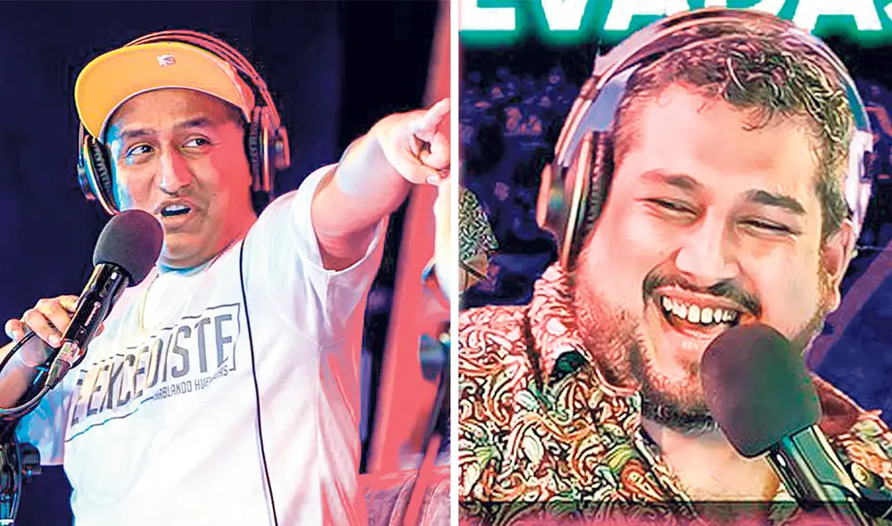 En la mira. "Comediantes" Jorge Luna y Ricardo Mendoza. Foto: composición/ La República