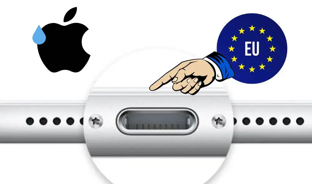 La Unión Europea no se anda con rodeos y aseguran que Apple debe usar un cable estándar si realmente les concierne el problema de la basura electrónica. Foto: Composición LR