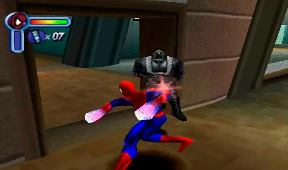 Este juego de Spider-Man se lanzó en el 2000 para PlayStation y Nintendo 64. Foto: Spider-Man