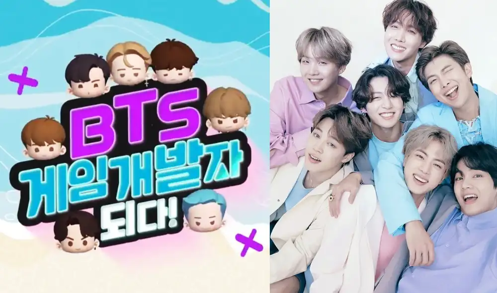 Este es el regreso de BTS al rubro de los juegos después de la colaboración con Free Fire. ¿Qué se sabe de BTS Island: In the SEOM? Foto: composición Hybe