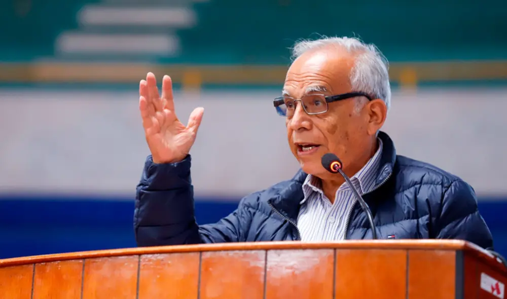 El presidente del Consejo de Ministros se pronunció desde el Consejo de Ministros Descentralizado que se desarrolla en la región del Cusco. Foto: Presidencia.