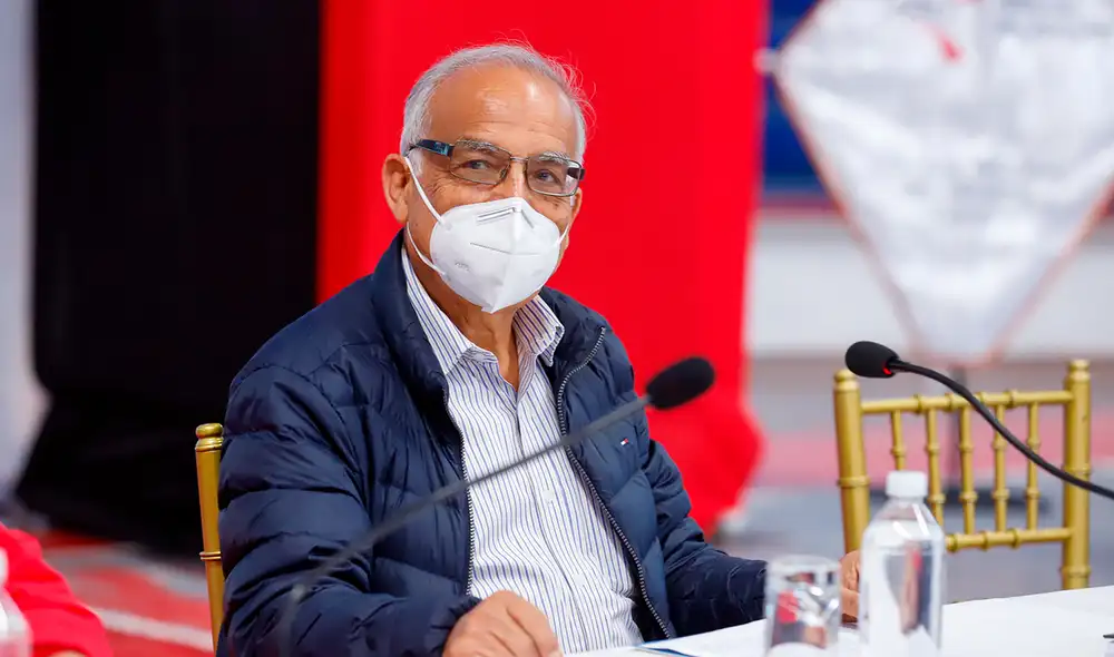 El primer ministro, Aníbal Torres, participa en la sesión descentralizado del Consejo de Ministros. Foto: PCM