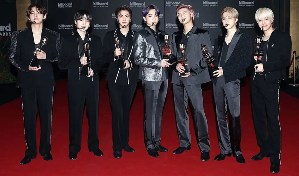 El grupo coreano BTS ha sido nominado a los premios de Billboard desde el 2018. Foto: Billboard