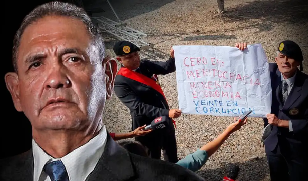 “Las Fuerzas Armadas son respetuosas de la Constitución y del Estado de derecho", señaló Gavidia. Foto: composición Fabrizio Oviedo/La República