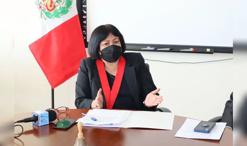 Izaga Rodríguez manifestó que la lucha contra la corrupción en el sistema judicial será uno de los principales pilares durante su cargo. Foto: Corte de Piura Izaga Rodríguez manifestó que la lucha contra la corrupción en el sistema judicial será uno de los principales pilares durante su cargo. Foto: Corte de Piura