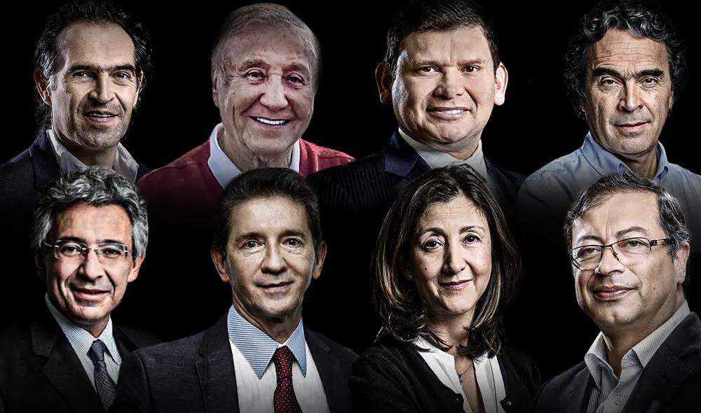 Revisa los perfiles profesionales de los 8 candidatos al sillón presidencial de Colombia. Foto: composición LR/Jazmín Ceras