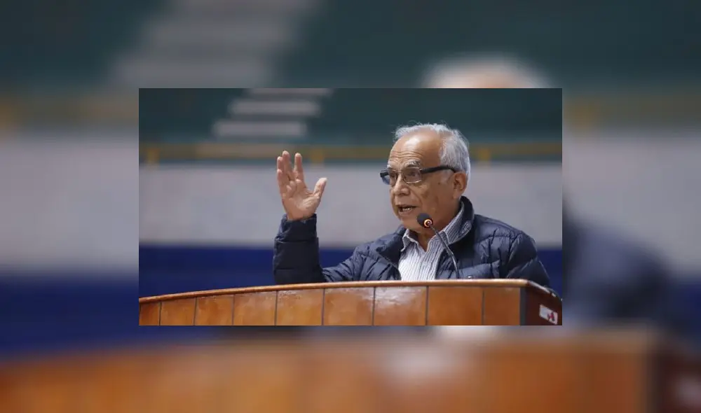 Aníbal Torres se presentó con su Consejo de Ministros esta mañana. Foto: Presidencia