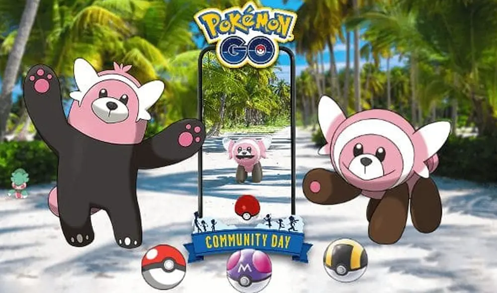 El Community Day de Stufful en Pokémon GO se celebrará el próximo 23 de abril. Foto: Niantic