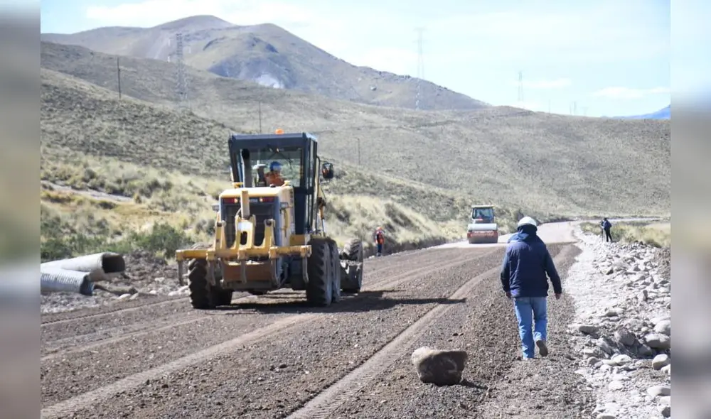 El proyecto contempla el asfaltado integral de 49.78 kilómetros. Foto: Gobierno Regional de Arequipa El proyecto contempla el asfaltado integral de 49.78 kilómetros. Foto: Gobierno Regional de Arequipa