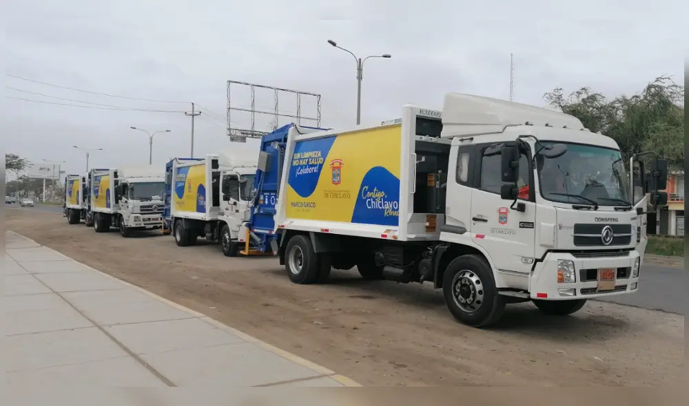 El funcionario señaló que la maquinaria se destinará al servicio de limpieza pública. Foto: MPCH