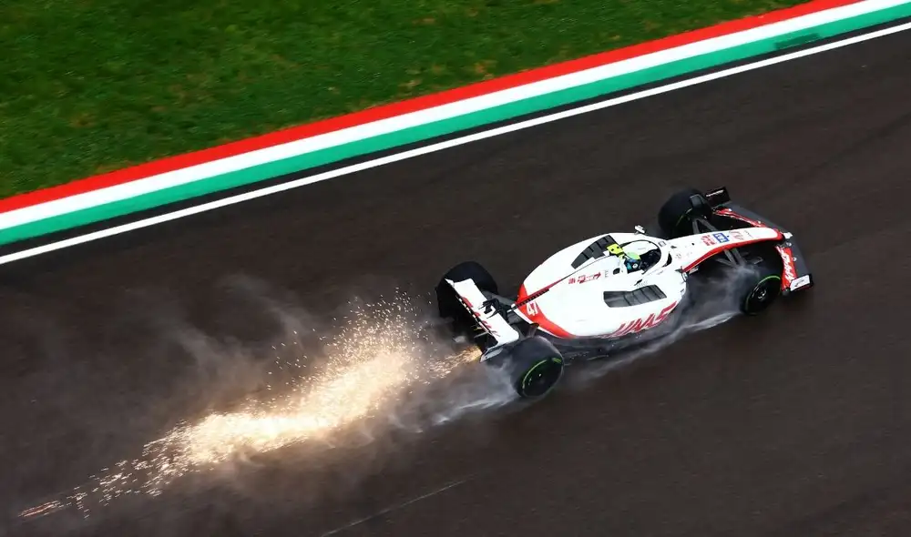 Haas en Imola. Foto: F1.