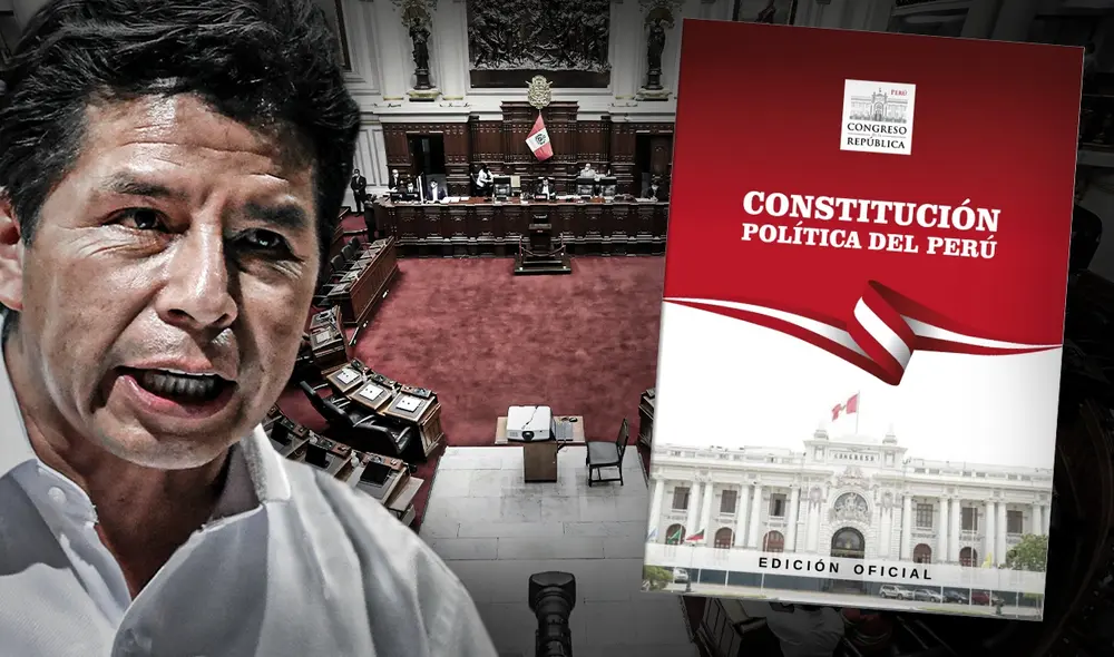 El presidente Pedro Castillo indicó que se respetará "el curso constitucional" para llevar a cabo un referéndum por una nueva Constitución. Foto: composición de Jazmin Ceras/La República