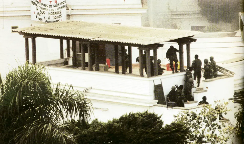 Histórico. Rescate militar de 1997 en la residencia del embajador japonés es un hito y ejemplo reconocido en el mundo. Foto:
