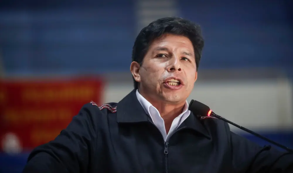 El presidente de la República, Pedro Castillo anunció el proyecto de ley en el VI Consejo de Ministros Descentralizado. Foto: Presidencia.