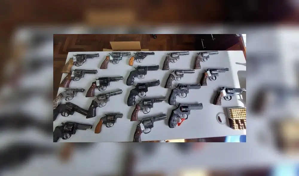 Armas de fuego fueron llevadas a almacenes de la superintendencia. Foto: Sucamec Armas de fuego fueron llevadas a almacenes de la superintendencia. Foto: Sucamec