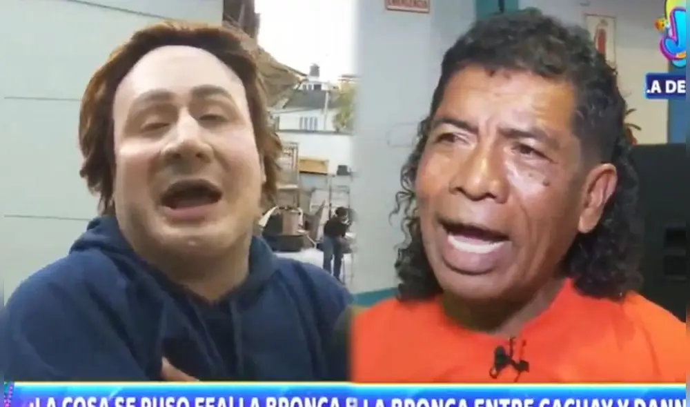 Danny Rosales y Cachay continúan en dimes y diretes. Foto: capturas ATV