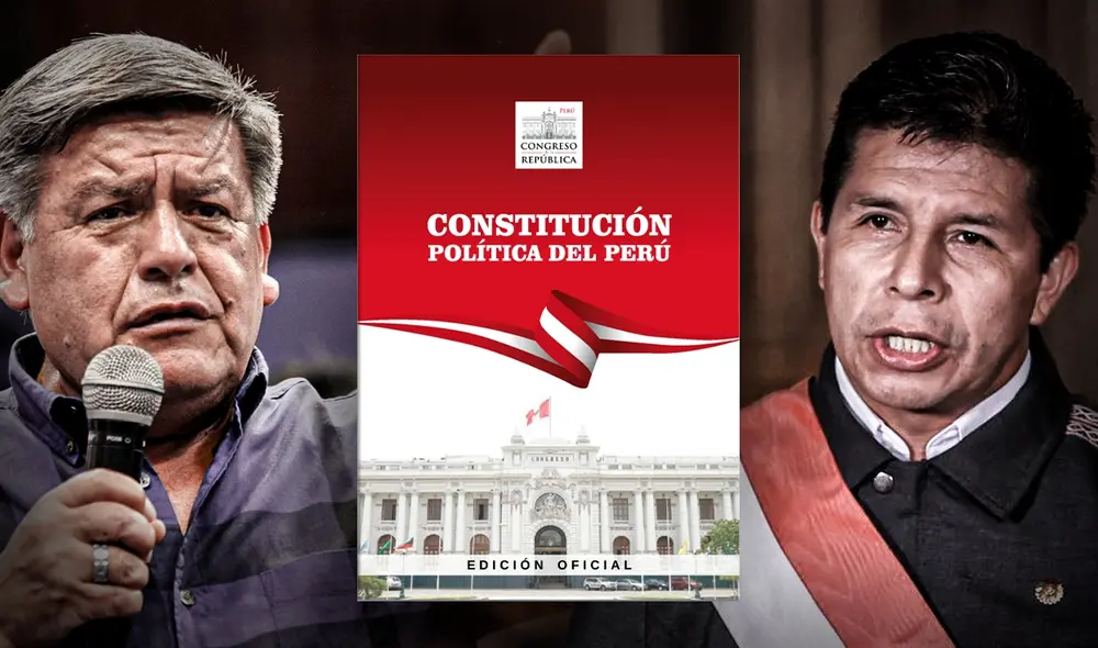 César Acuña se pronunció sobre la propuesta del presidente Pedro Castillo con respecto a la nueva constitución a través de la consulta popular. Foto: composición/ Jazmin Ceras