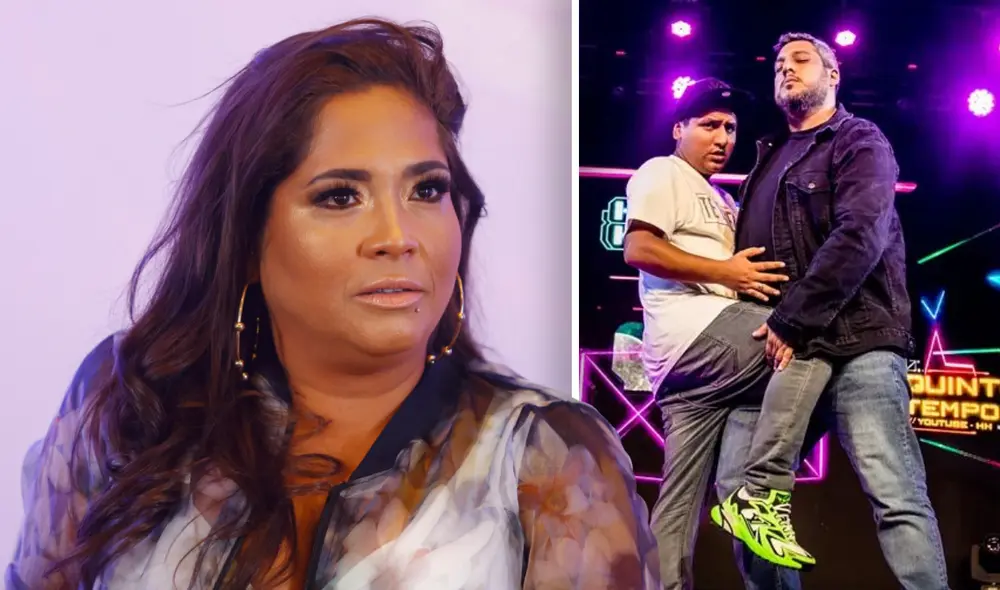 Katia Palma resaltó que hacer humor no es fácil y debe haber un proceso de creación correcto. Foto: composición archivo GRL/Instagram