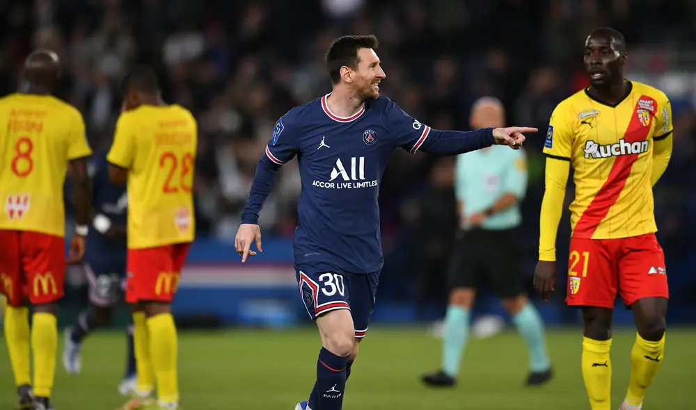 PSG salió campeón de la Ligue 1 tras empatar con el Lens. Lionel Messi anotó un golazo. Foto: PSG