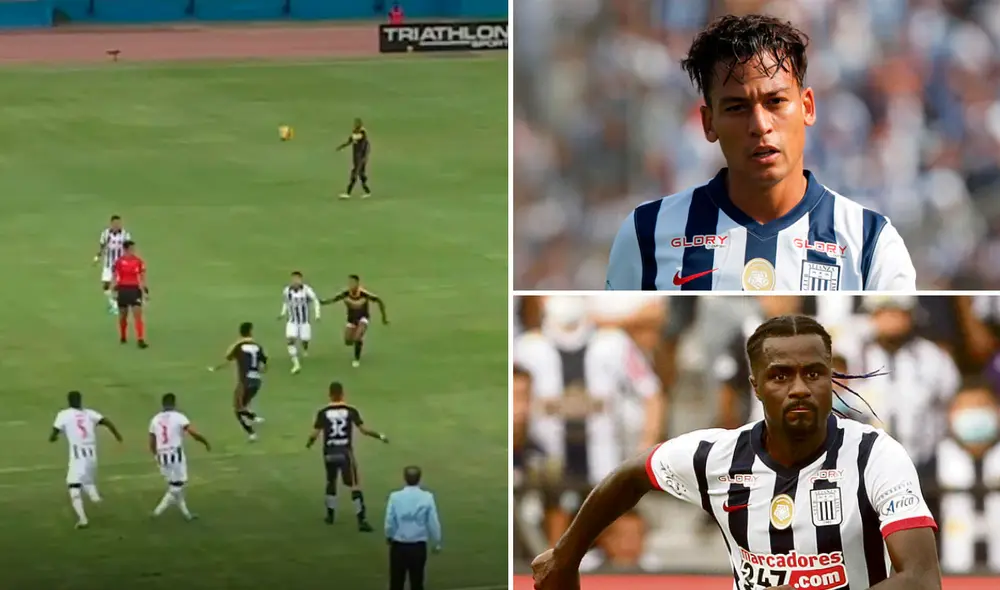 Ambos jugadores arrancaron acciones ante Cantolao. Foto: captura/GolPerú/Liga 1