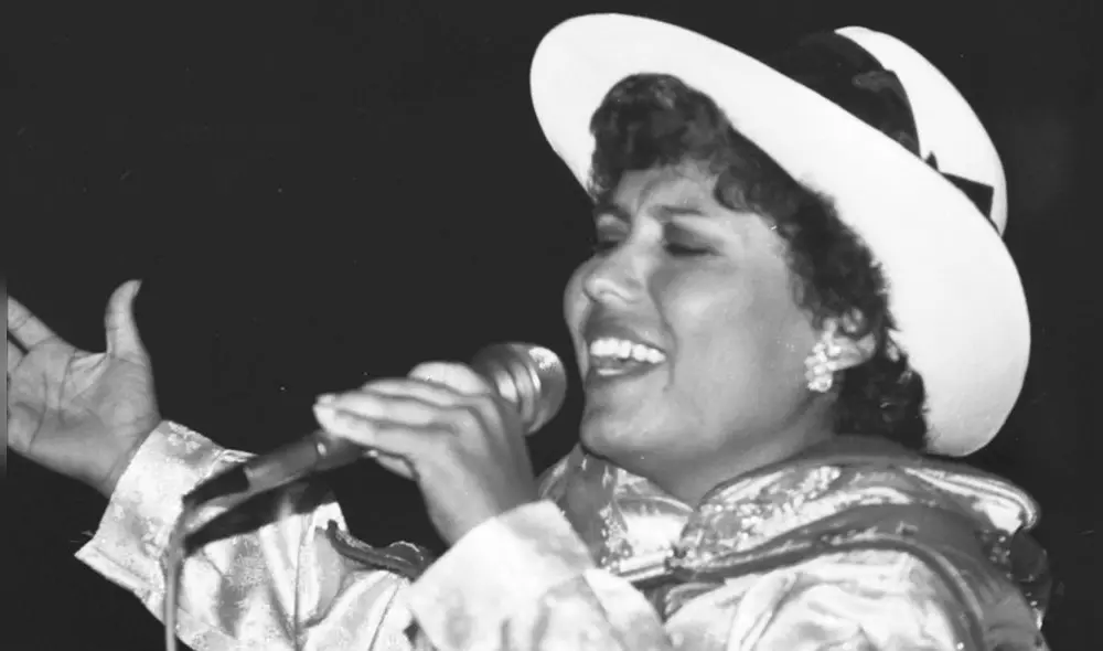 Martina Portocarrero interpretó "Flor de retama". Foto: GLR