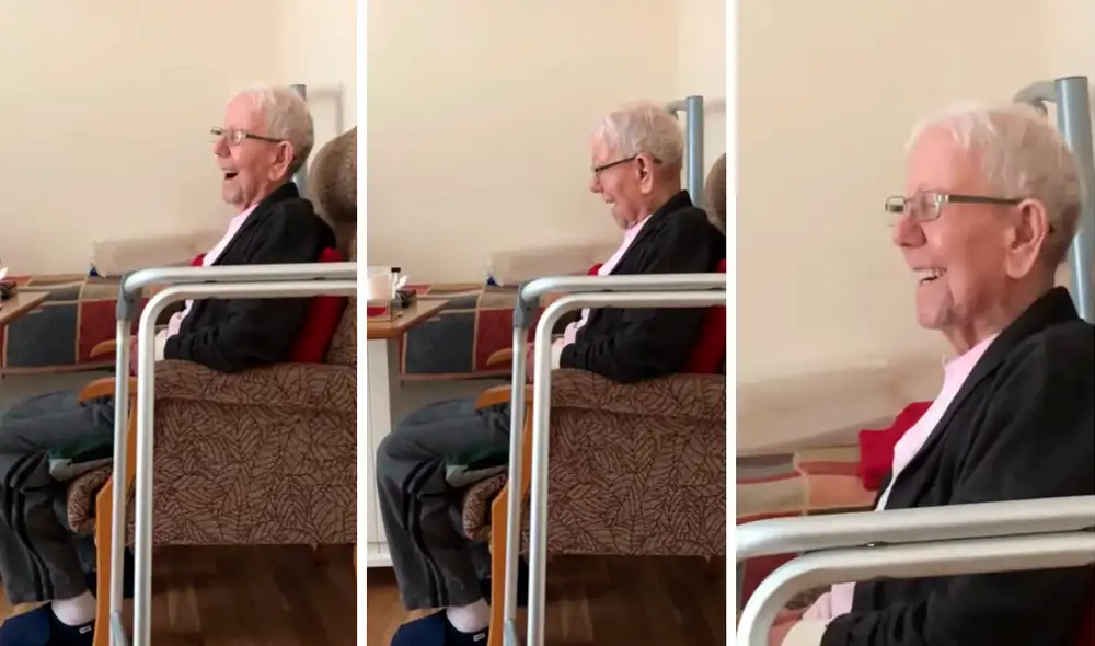 Los hijos de Sean no podían creer que su padre haya reconocido una canción escuchada durante su infancia. Foto: captura de YouTube