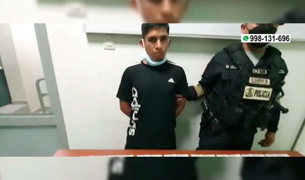 Admitió su delito a través de un rap. Foto: captura América