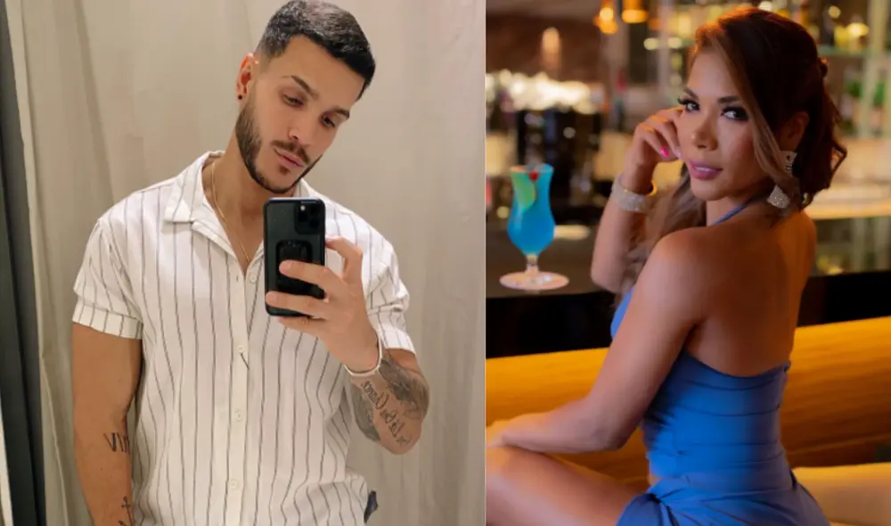 ¡Disfrutando de la soltería! Mario Irivarren se vacila junto a Karen Dejo en una conocida discoteca de Chiclayo. Foto: Vania Bludau/Instagram, Mario Irivarren/Instagram