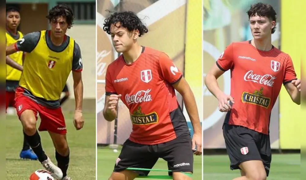 La selección peruana sub-20 desarrolla sus entrenamientos en la Videna bajo las órdenes de Gustavo Roverano. Fotos: FPF