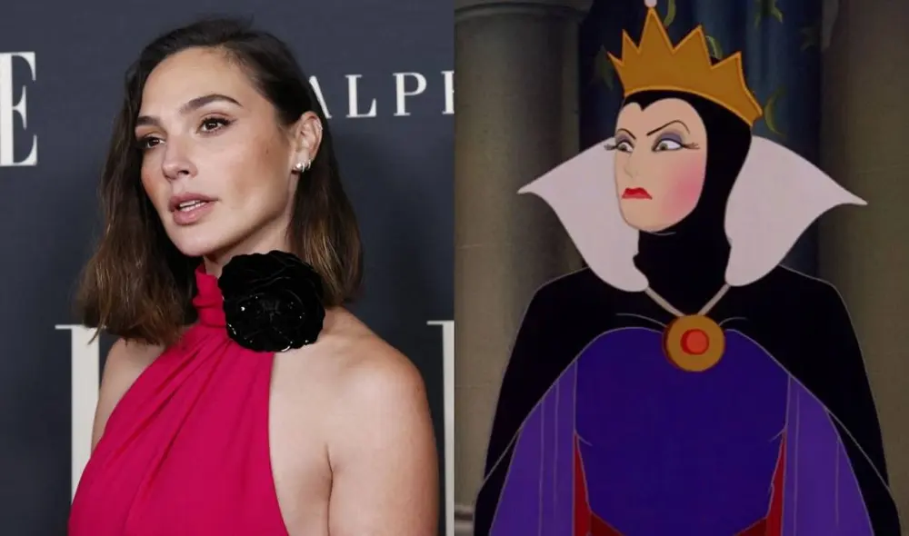 Gal Gadot interpretará a la Reina Malvada en la película live-action "Blancanieves y los siete enanitos". Foto: composición LR/ AFP/Disney Gal Gadot interpretará a la Reina Malvada en la película live-action "Blancanieves y los siete enanitos". Foto: composición LR/ AFP/Disney