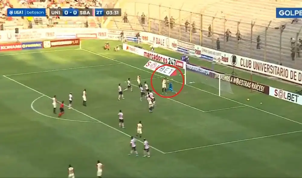 Valera lleva 6 goles en el campeonato. Foto: captura GolPerú. Valera lleva 6 goles en el campeonato. Foto: captura GolPerú.