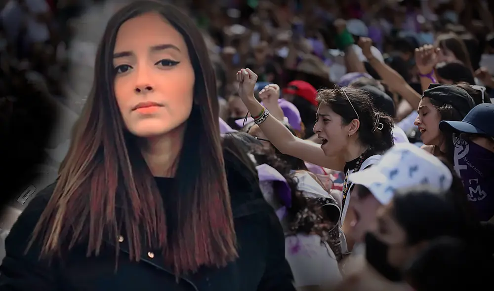 En la protesta, activistas y familiares también pidieron la localización de 22 mujeres que siguen desaparecidas desde inicios del 2021. Foto: composición de Erick Gamarra/EFE En la protesta, activistas y familiares también pidieron la localización de 22 mujeres que siguen desaparecidas desde inicios del 2021. Foto: composición de Erick Gamarra/EFE