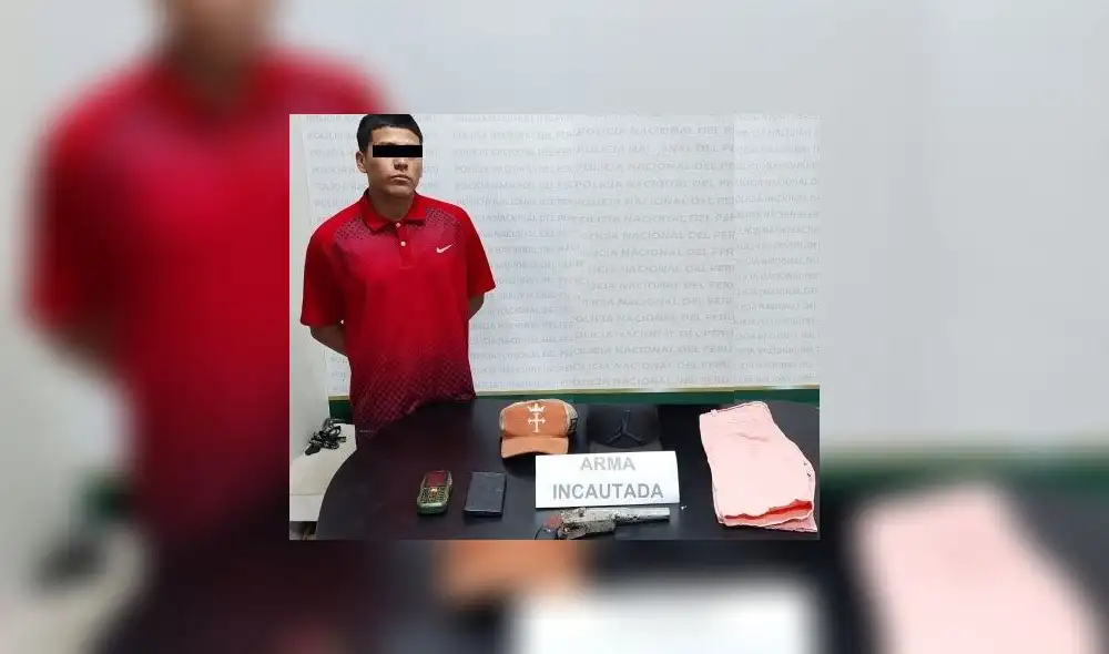 Hampones fueron detenidos entre las calles Manuel Soane y Simón Bolívar en La Esperanza. Foto: PNP