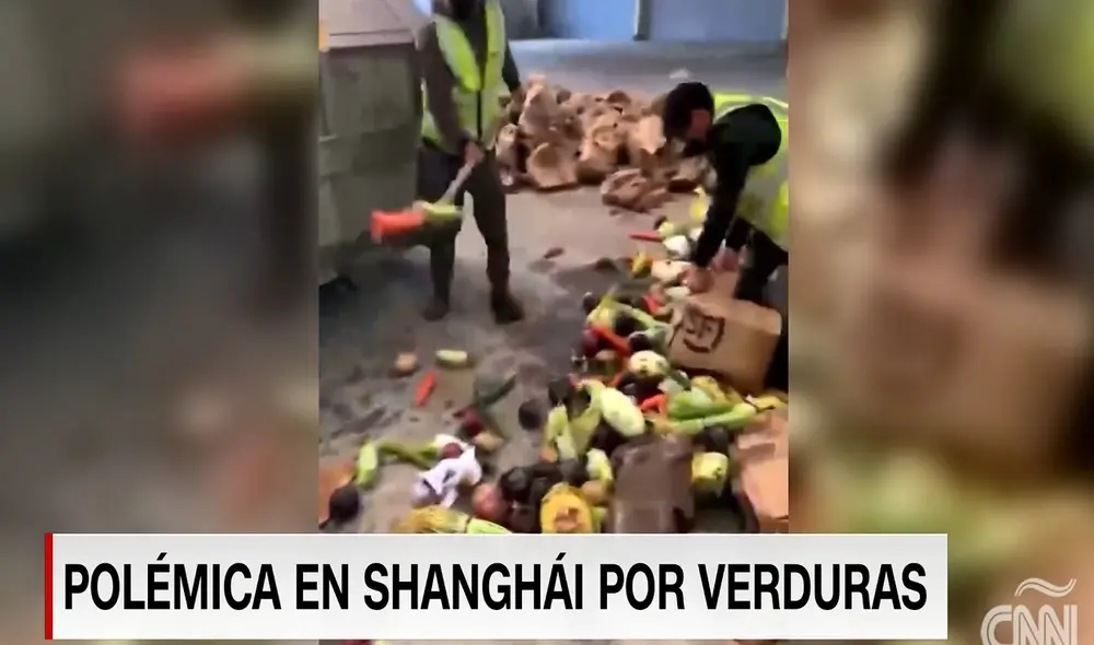 Este nuevo hecho ocurrido en Shanghái generó múltiples comentarios en China. Foto: captura de video de CNN