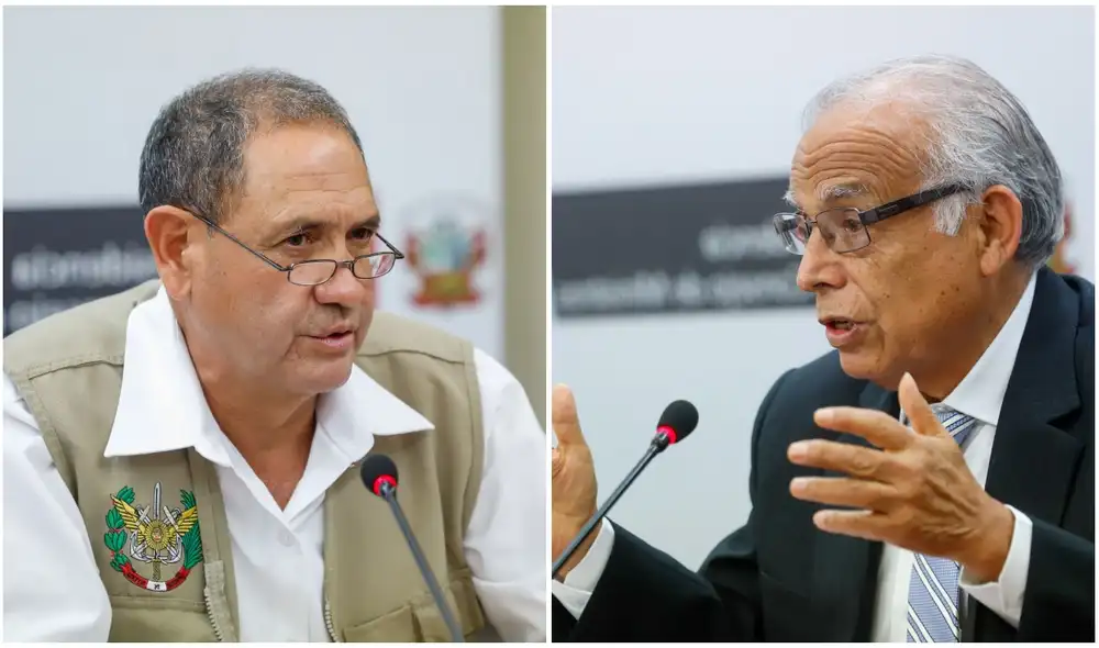 Gavidia remarcó que las Fuerzas Armadas son respetuosas de la Constitución y no beligerantes. Foto: composición LR/Andina