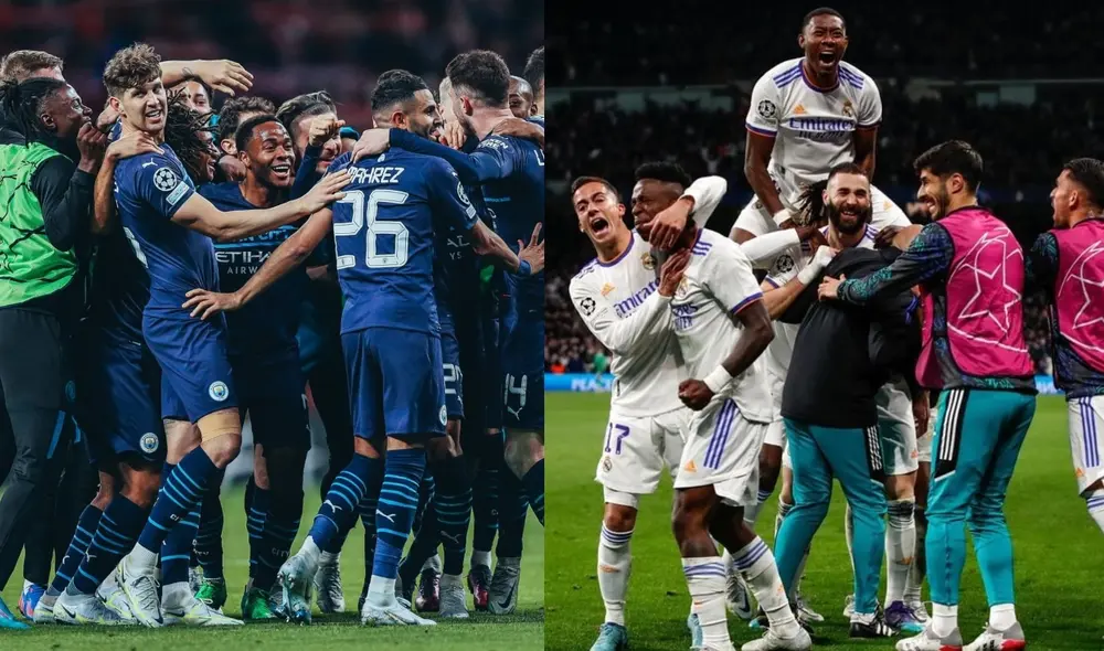 La ida de la semifinal de la Champions League enfrenta al 13 veces campeón de la competición, Real Madrid, contra un Manchester City que busca su primera copa. Foto: composición LR/Instagram de los clubes. La ida de la semifinal de la Champions League enfrenta al 13 veces campeón de la competición, Real Madrid, contra un Manchester City que busca su primera copa. Foto: composición LR/Instagram de los clubes.