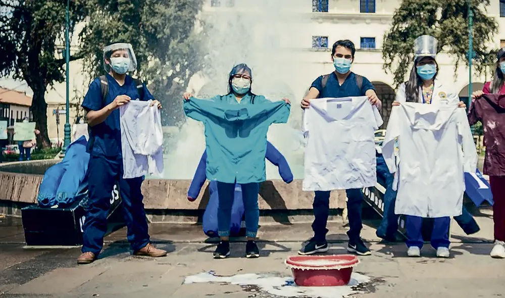 Preocupación. Alumnos de Medicina no realizan prácticas en hospitales. Decano de la UPCH señala que están aprendiendo a medias y con serias deficiencias. Foto: