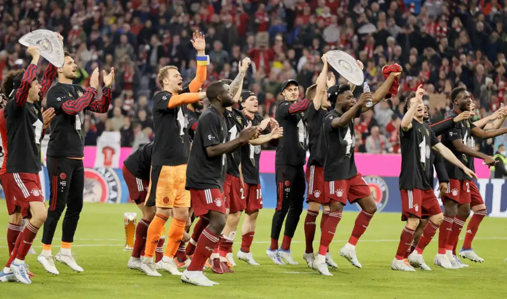 Bayern Múnich ha sido campeón de Alemania en 32 ocasiones. Foto: EFE Bayern Múnich ha sido campeón de Alemania en 32 ocasiones. Foto: EFE