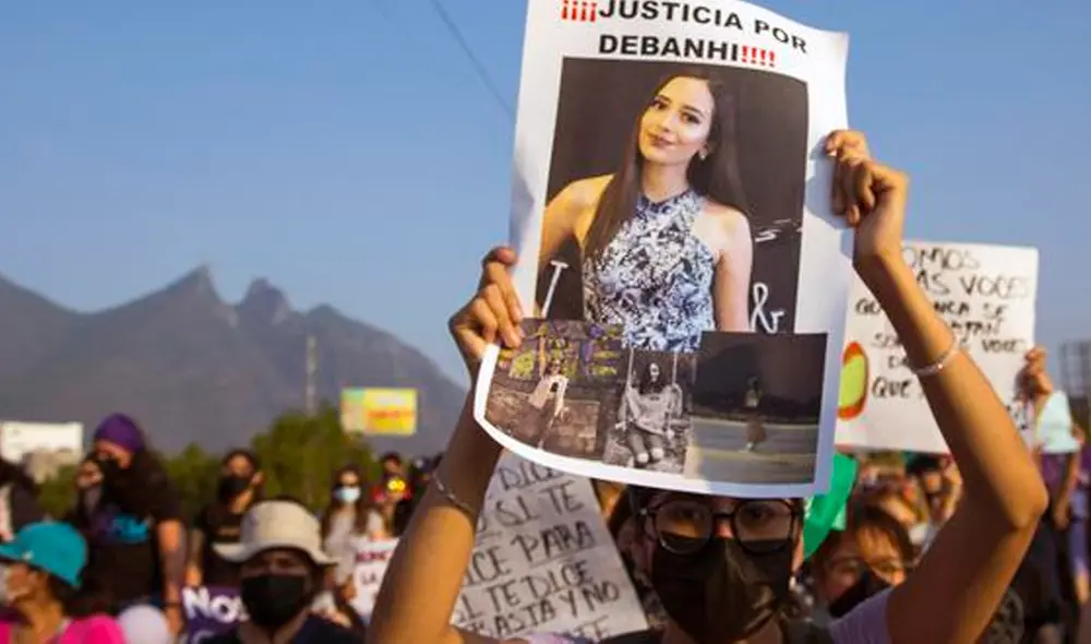 El cuerpo sin vida de Debanhi Escobar fue hallado en el motel Nueva Castilla, muy cerca de donde fue abandonada la madrugada del día 9 de abril. Foto: AFP El cuerpo sin vida de Debanhi Escobar fue hallado en el motel Nueva Castilla, muy cerca de donde fue abandonada la madrugada del día 9 de abril. Foto: AFP