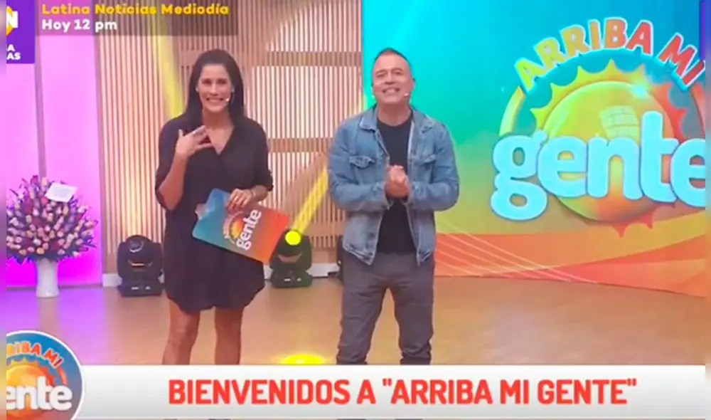 "Arriba mi gente" se estrenó este lunes 25 de abril. Foto: captura Latina "Arriba mi gente" se estrenó este lunes 25 de abril. Foto: captura Latina