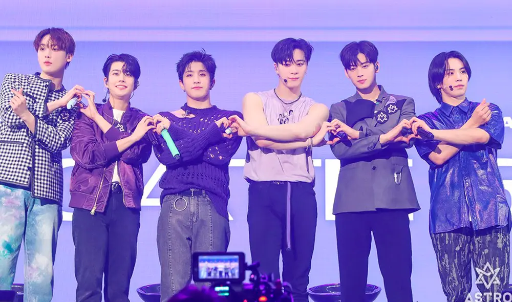 ASTRO también tendrá concierto a finales de mayo. Foto: Fantagio