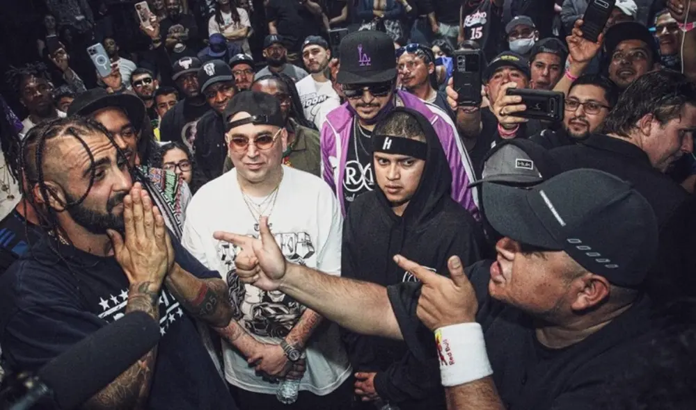 Aczino se enfrentó a Dizaster en una batalla escrita. Foto: GTX Battles/Twitter