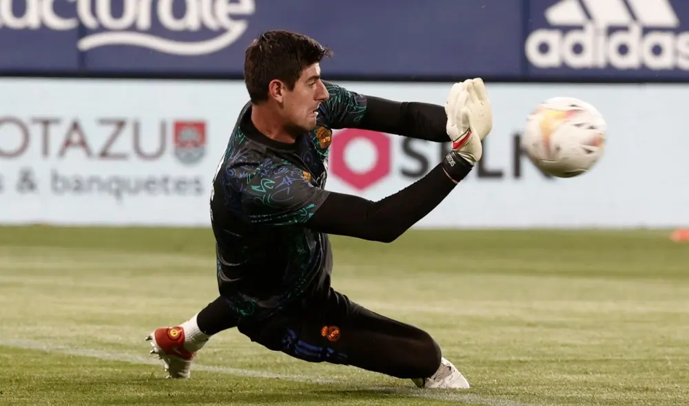 Courtois quiere ganar su primera Champions con el cuadro madrileño. Foto: EFE. Courtois quiere ganar su primera Champions con el cuadro madrileño. Foto: EFE.
